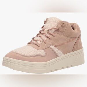 Dr. Scholl's Faux Suede & Sterling Shoes Women's Even Up Sneaker size 9